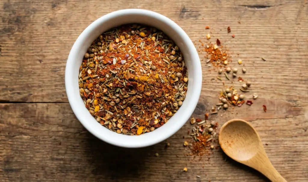 spices blended together